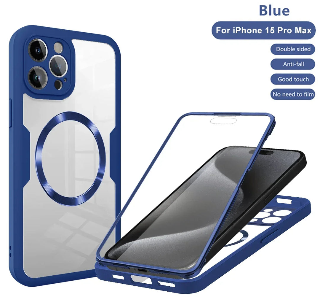 360° Clear MagSafe iPhone 16 Case — 360° MagSafe Clear iPhone Case