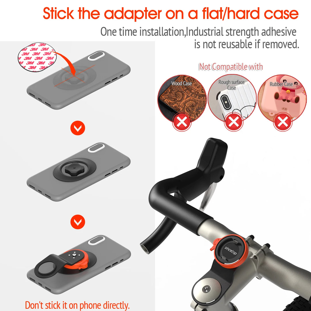 since-top-quick-mount-motorcycle-bike-phone-holder