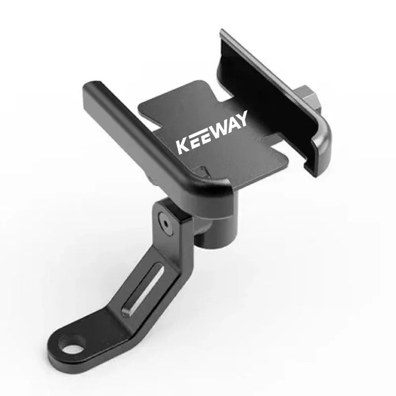 Keeway RKF 125 Motorcycle Phone Mount - CNC Aluminum Holder