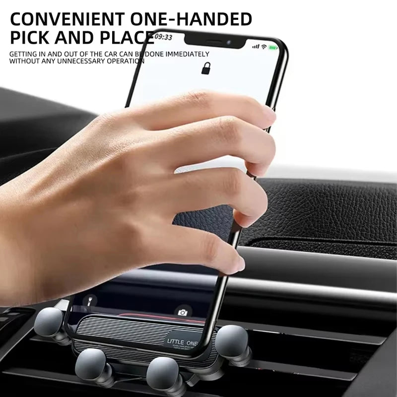 Car air vent phone mount with gravity auto-clamp, image 5
