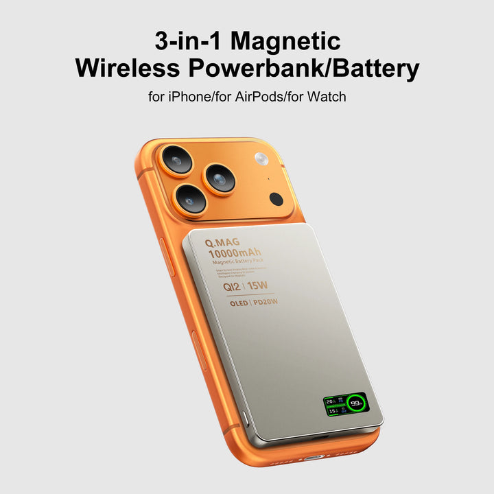 CrownQu Qi2.1 Power Bank