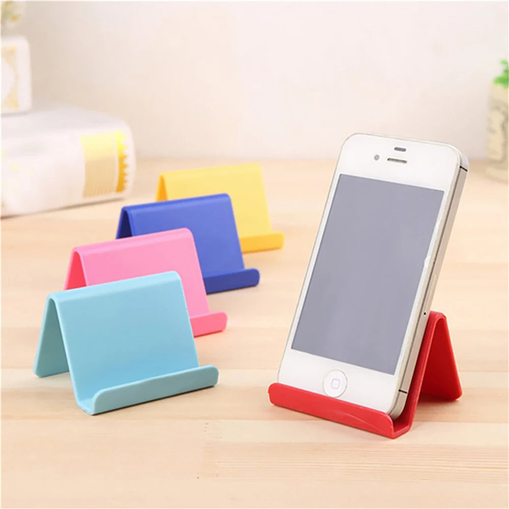 Mini Portable Kitchen Phone Holder | Candy Color Lazy Bracket | Universal Desk Cellphone Stand
