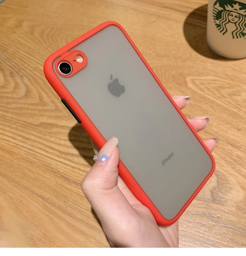 Frosted iPhone SE 2022/2020/7/8 Case