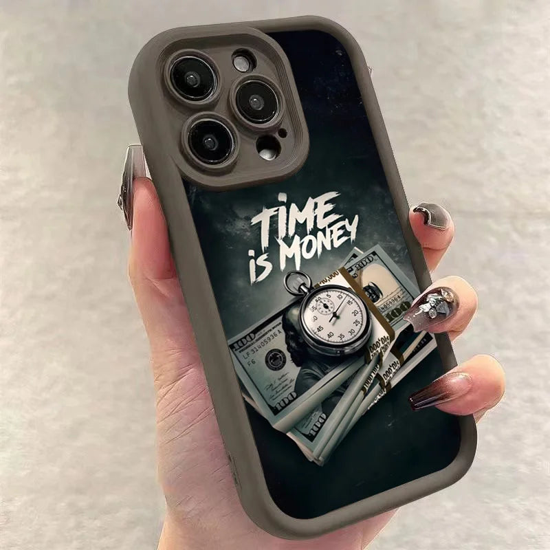 Time is Money iPhone Case for Entrepreneurs | Protect Your Phone
