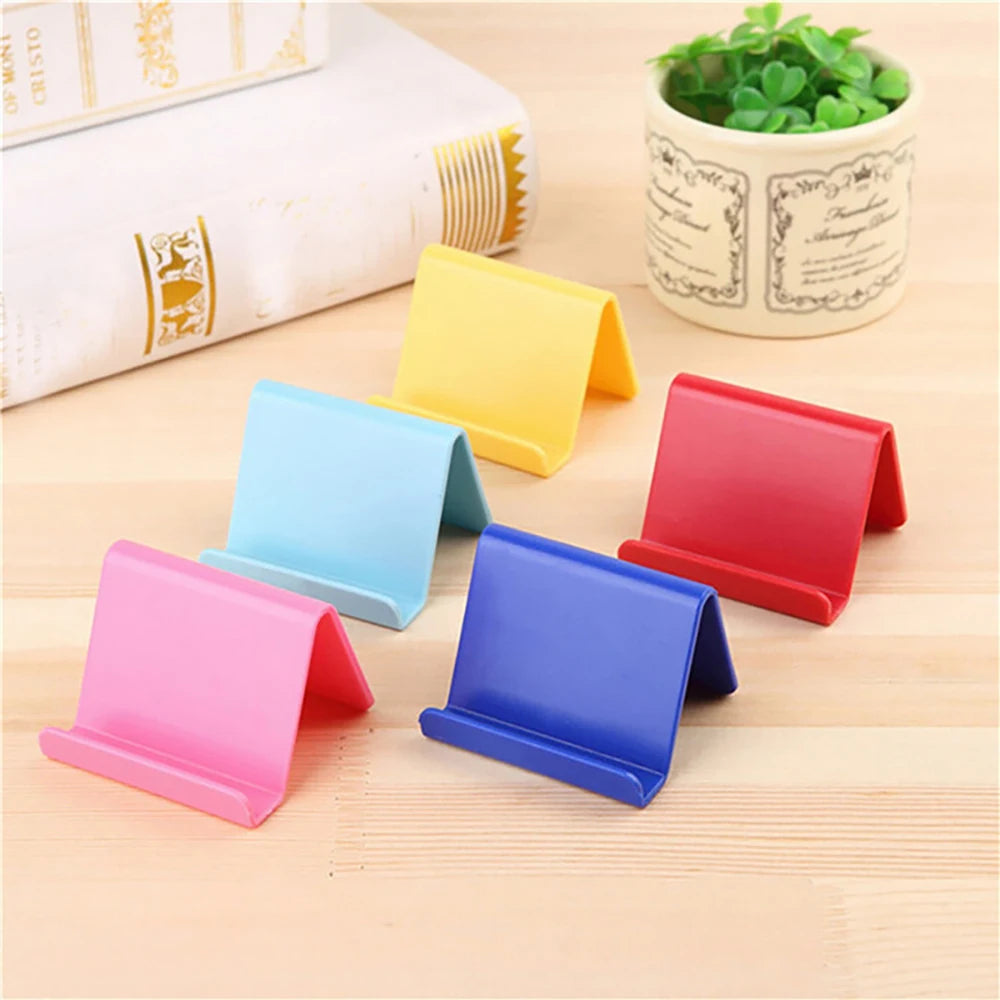 Mini Portable Kitchen Phone Holder | Candy Color Lazy Bracket | Universal Desk Cellphone Stand