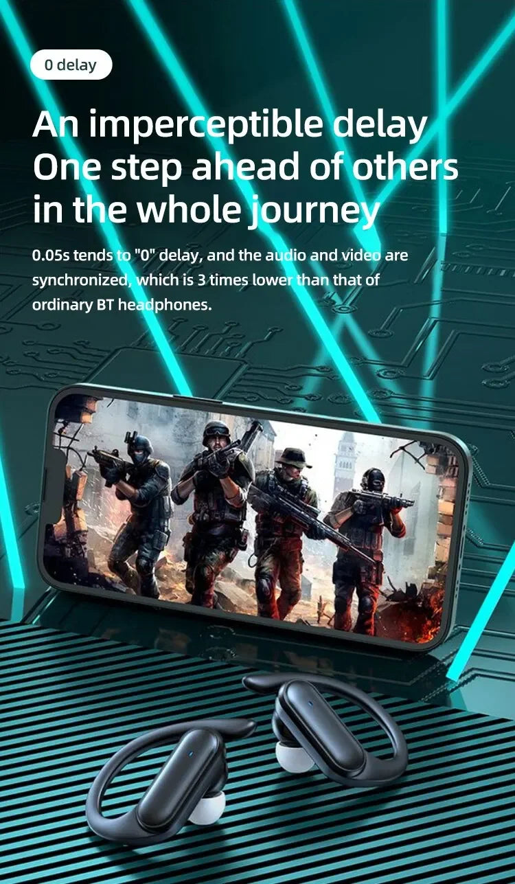 A520 Wireless Bluetooth 5.3 Headset - Your Summer Adventure Companion — wireless bluetooth headset