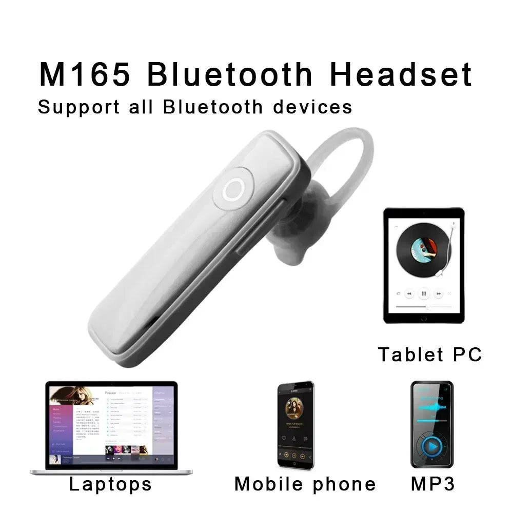 VIKEFON Wireless Noise Cancelling Bluetooth Ear Hook Headset for sale