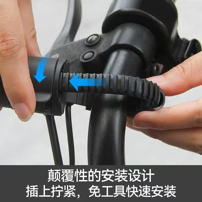Motorcycle Phone Holder – Quick Release Mirror Mount GPS Bracket Universal