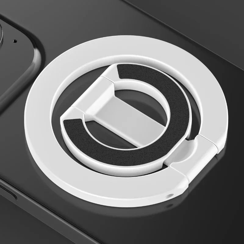 Double Magnetic Ring Holder for MagSafe | Removable Grip Kickstand iPhone 17 16 15 14 13 12