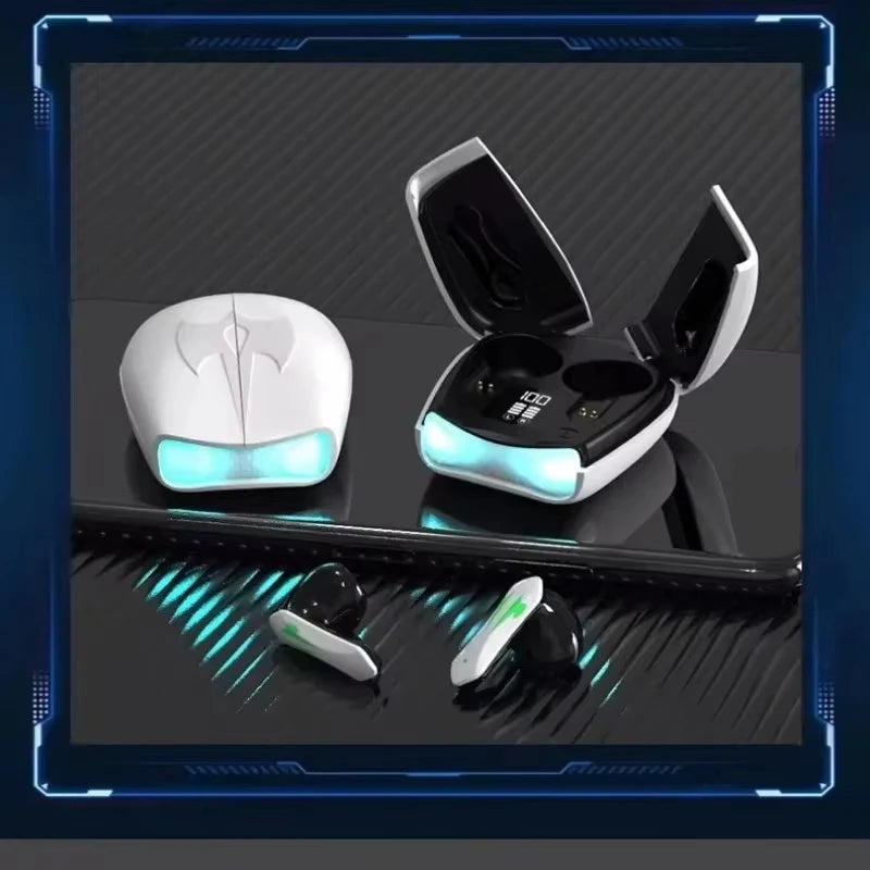 Gaming Earbuds X16 Pro Low-Latency Bluetooth 5.2 LED Case - JEFF's Favorite Picks