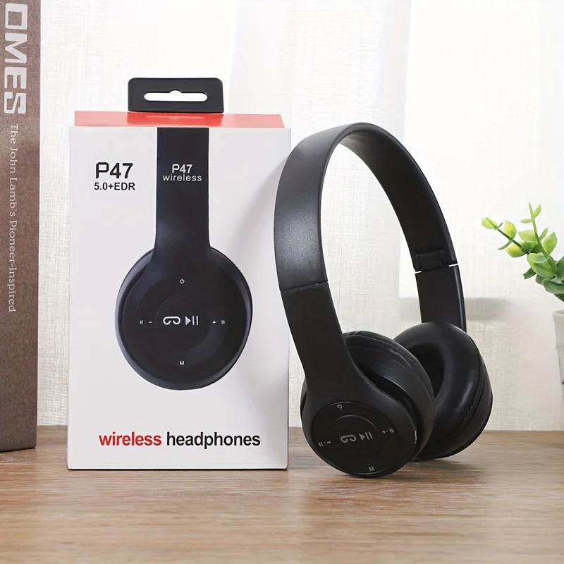 P47 Wireless Bluetooth Headphones with Mic Online - JEFF's Favorite Picks — p47 wireless headphones