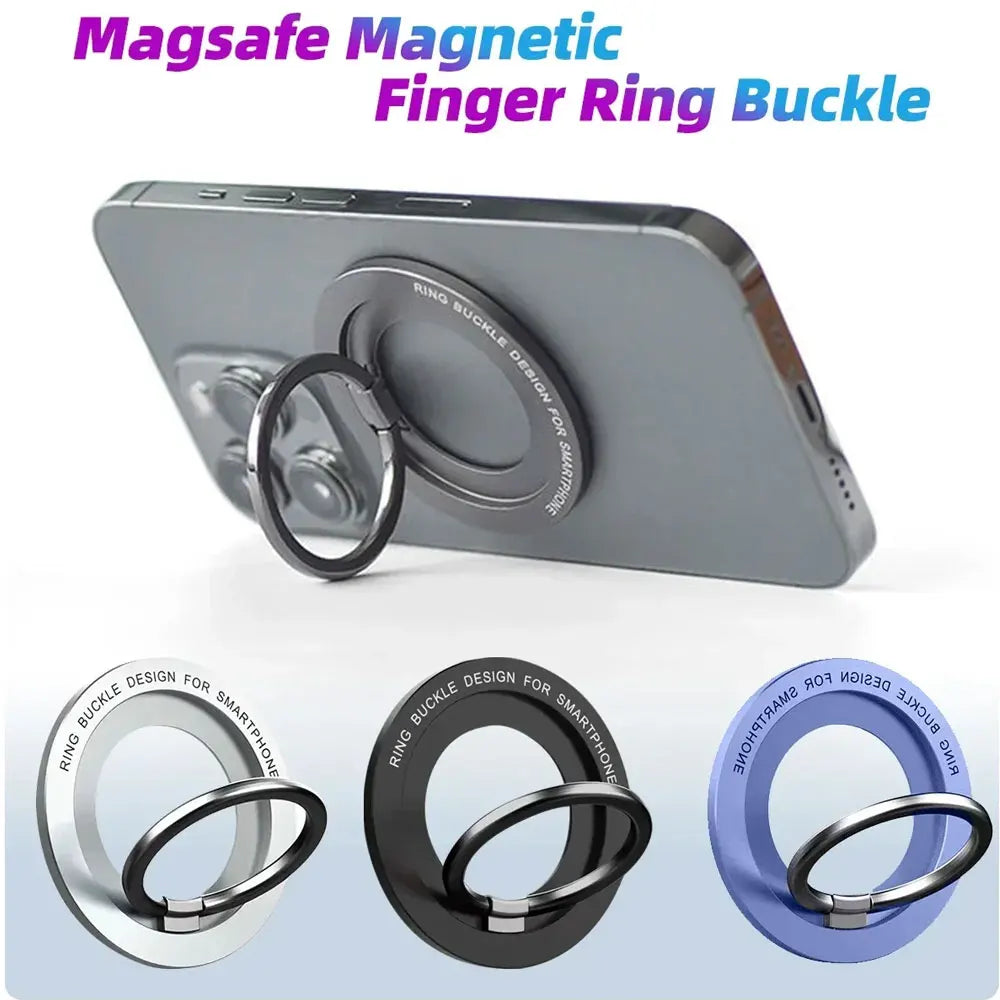 Magnetic MagSafe Phone Ring Holder – Finger Grip Stand
