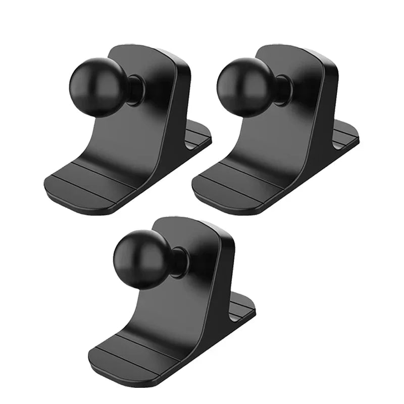 Car Phone Holder Base – 17mm Ball Head Dashboard Suction & Air Vent Mount