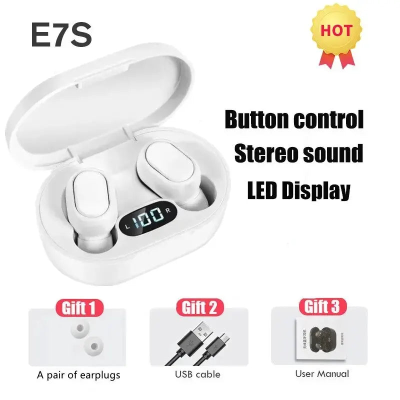dtvane E7s TWS Wireless Earbuds Waterproof 40-Hour Battery