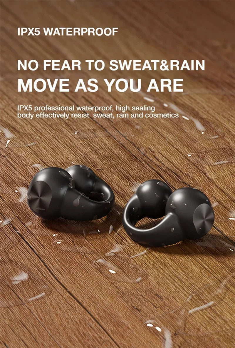 VIKEFON Open-Ear Bluetooth 5.3 Air Conduction Sport Headphones