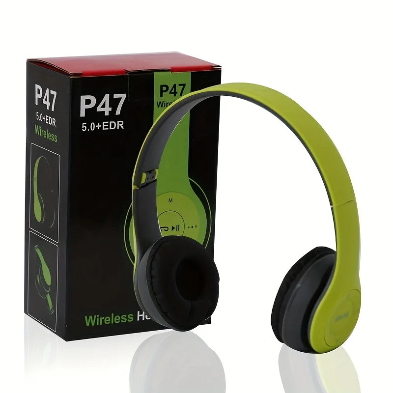 Best Bluetooth Wireless Foldable Headphones - DIXSG P47 Wireless Over-Ear Headphones — best foldable wireless headphones
