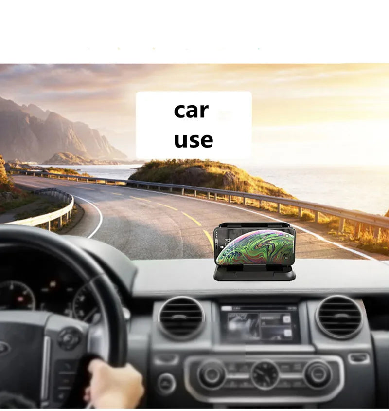 Universal Car Dashboard Phone Mount – Anti-Slip Suction Pad Holder
