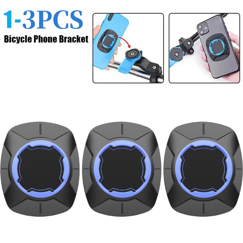 Bicycle Phone Bracket Patch Sticker | GPS Computer Mount Back Adhesive | Universal MTB Cycling