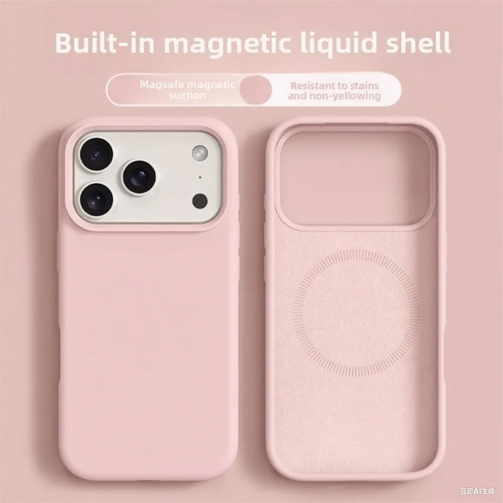 Magnetic Liquid Silicone Case iPhone 16/17 Pro Max & Air | JEFF's Favorite Picks