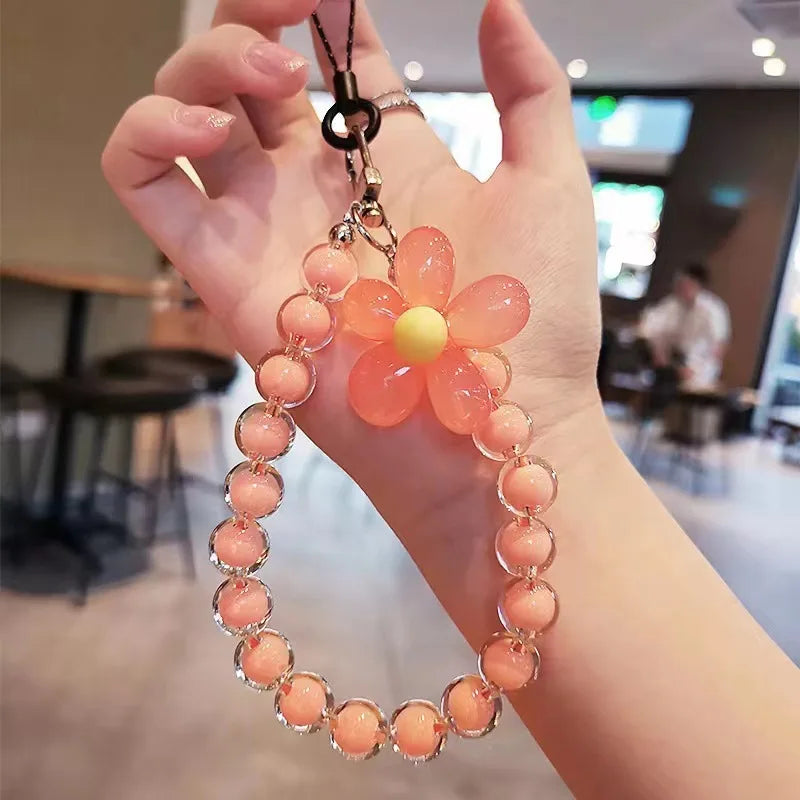 Jeffs Favorite Picks Macaron Bead Phone Wrist Lanyard