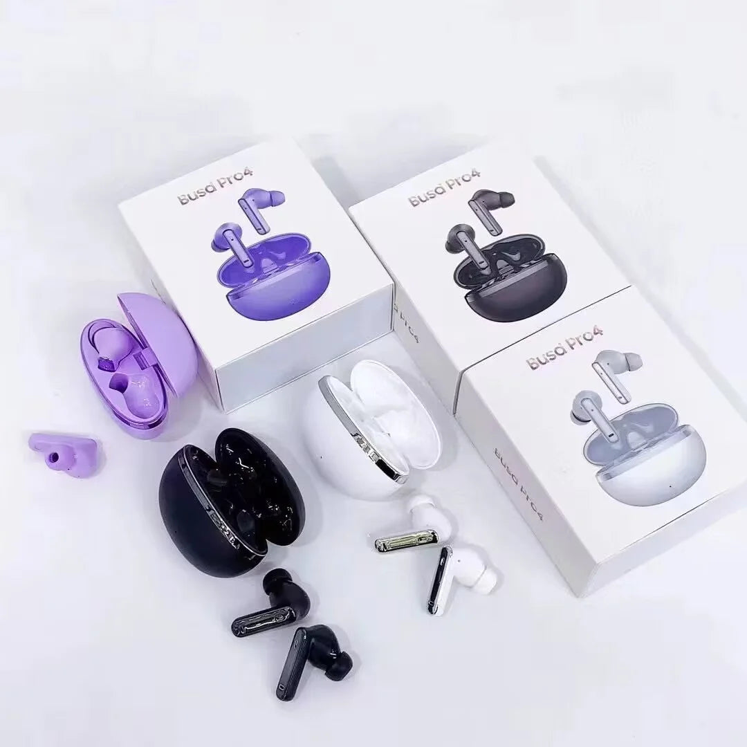 Noise Cancelling Earbuds Buds4 Pro - Wireless Headphones by AIBOULLY