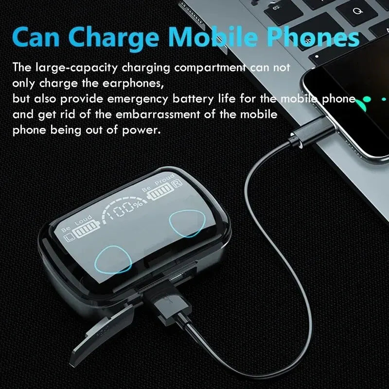 TWS Bluetooth In-Ear Earbuds for Gaming and Music