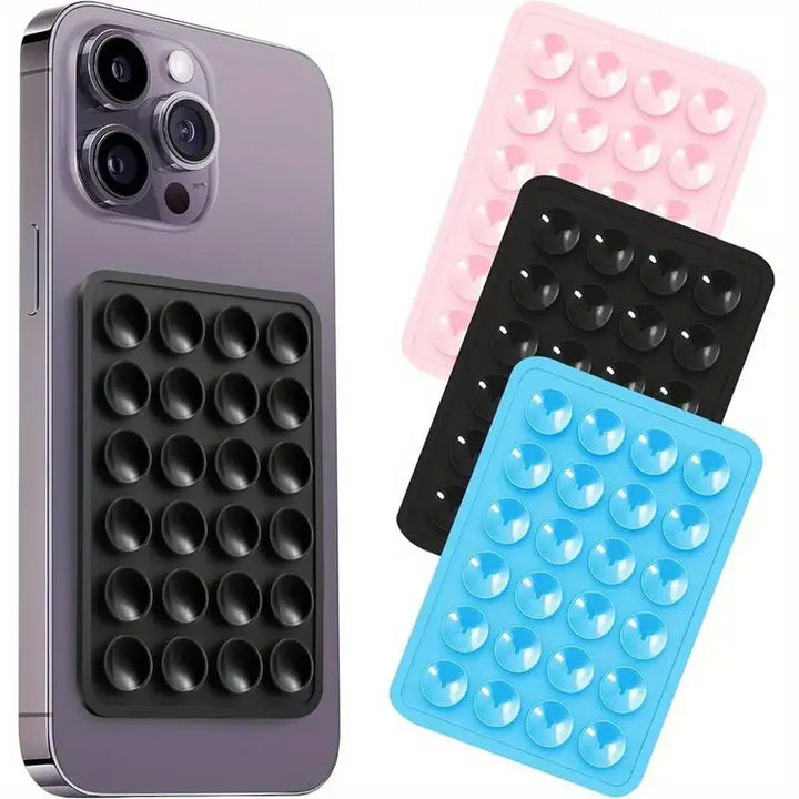 Car air vent phone holder with strong suction cup, stick it anywhere
