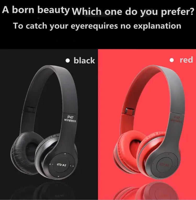 DIXSG P47 Bluetooth 5.0 Wireless Over-Ear