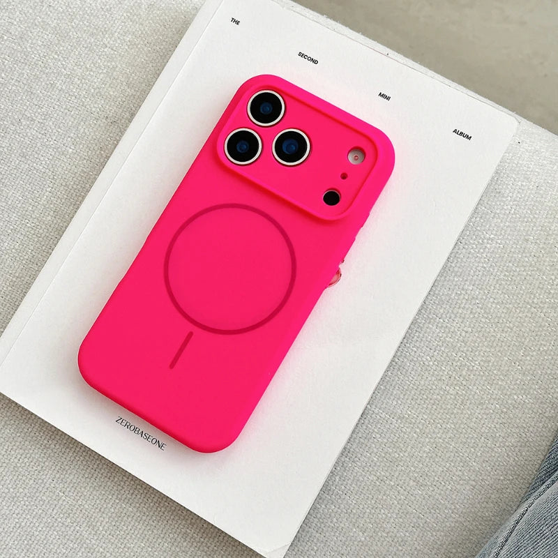 Magsafe Silicone Case for iPhone 17