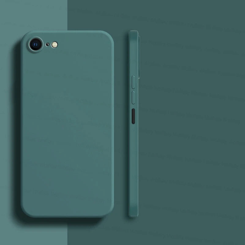 Liquid Silicone iPhone SE 2022 Case | Shockproof & Soft-Touch Cover
