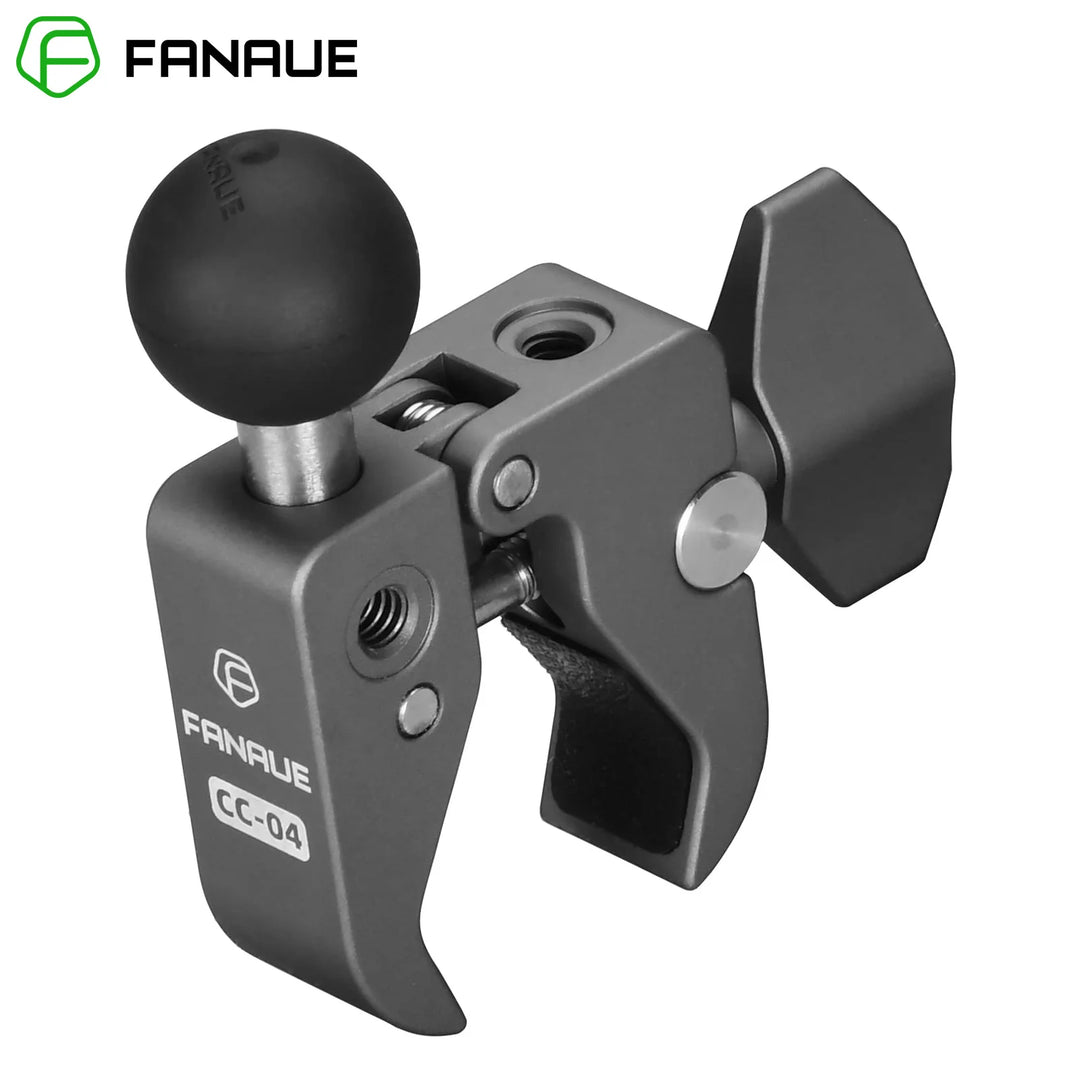 FANAUE Handlebar Clamp Mount Base for RAM Mounts – Motorcycle ATV Bike