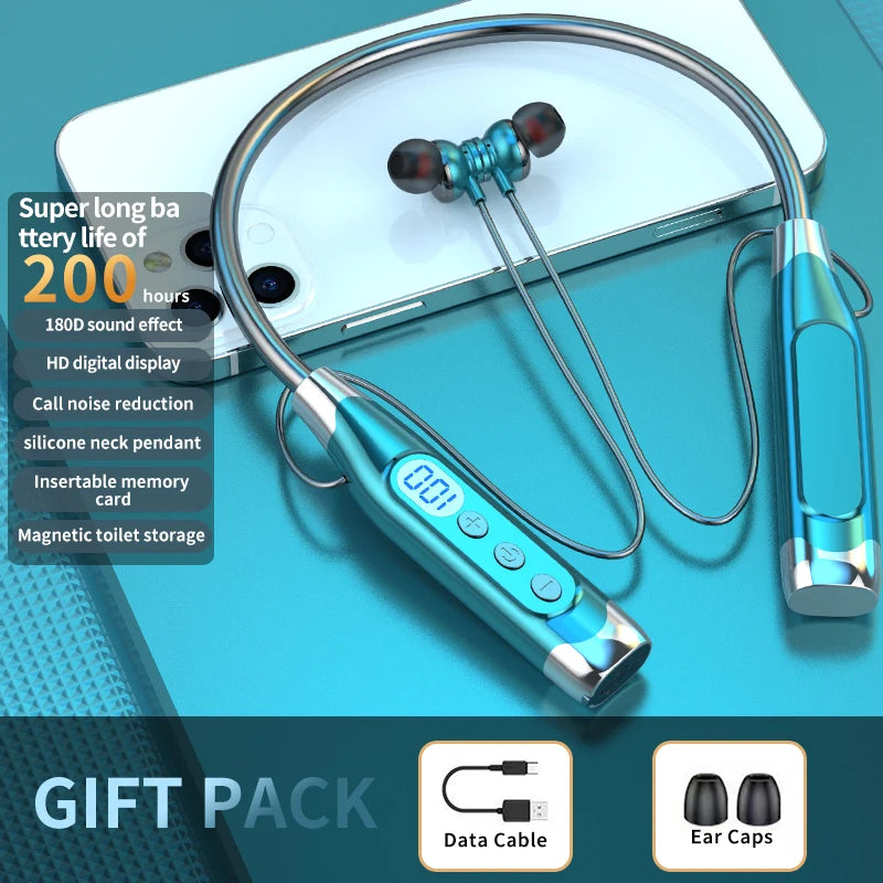 HKFZ Wireless Earbuds with Volume & Playback Controls