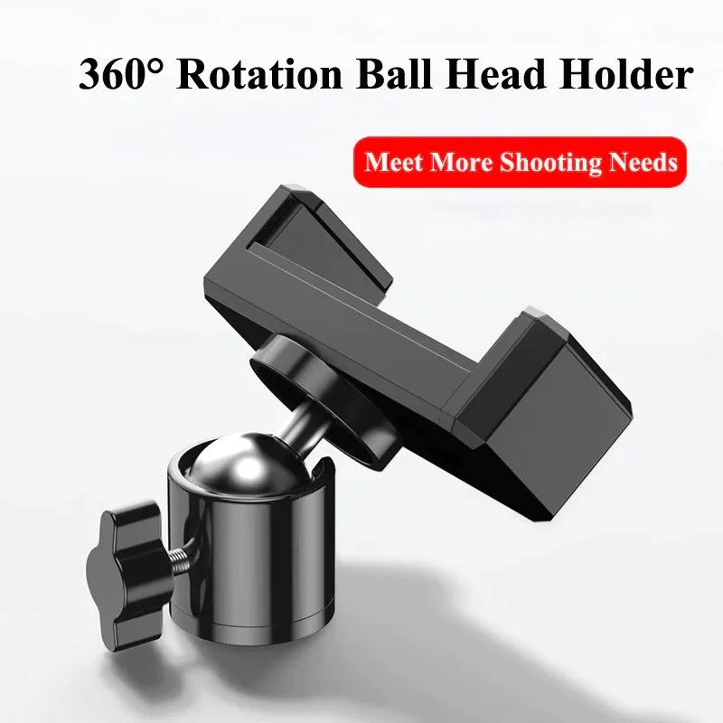 Selens Universal Phone Clip Holder – 360° Tripod Mount Bracket