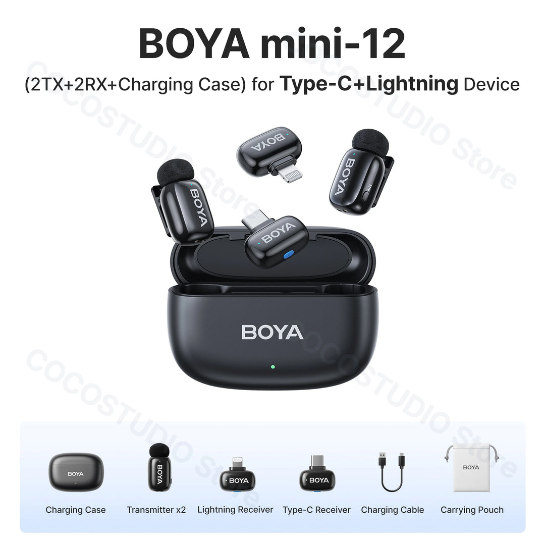 BOYA Lavalier Microphone: Professional Audio in Your Pocket — boya mini wireless microphone