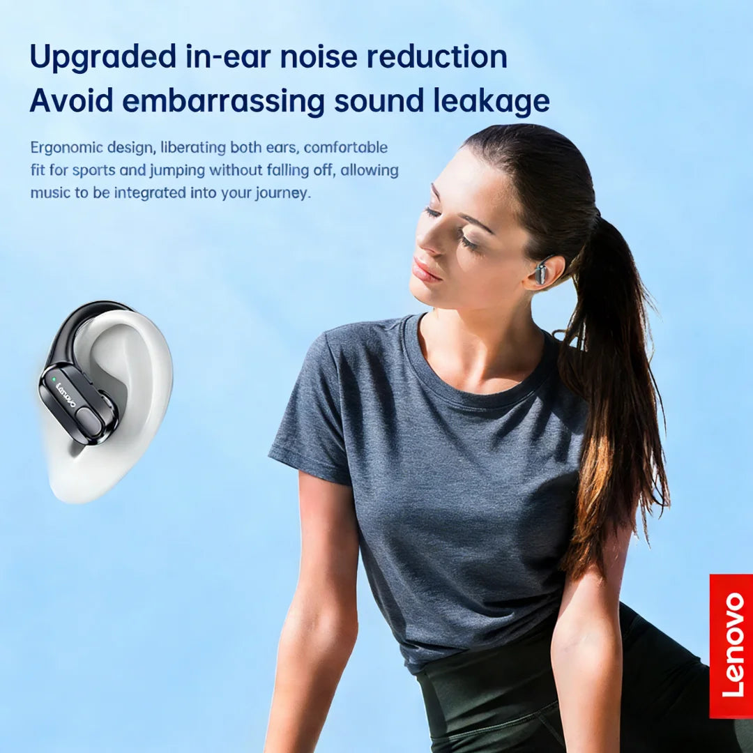 Lenovo XT80 Bluetooth 5.3 TWS Sport Earphones | LED Display | HiFi ANC | Waterproof | 500mAh