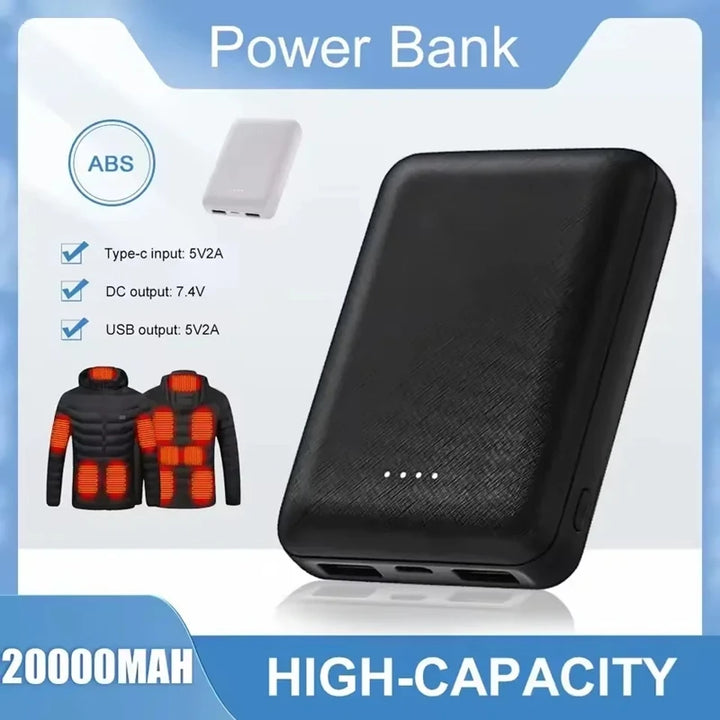 20000mAh Heated Clothing Power Bank