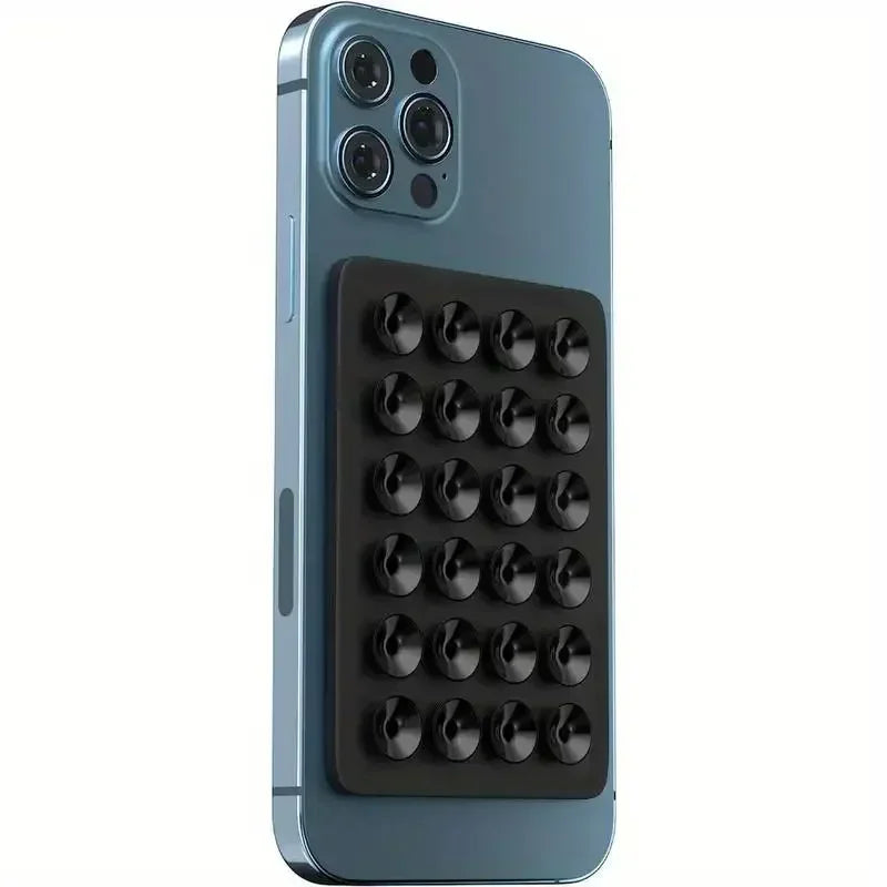 Silicone Suction Cup Phone Holder: Hands-Free Wall Mount for Your Convenience