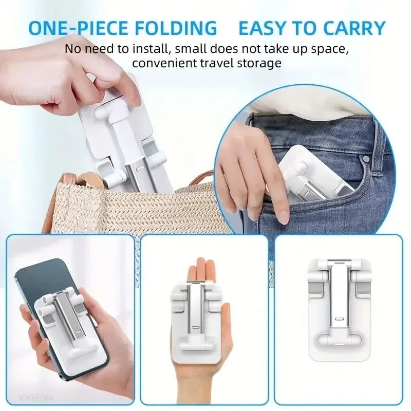 Adjustable Telescopic Phone & Tablet Stand – Foldable & Ergonomic Desk Holder – phone-stand