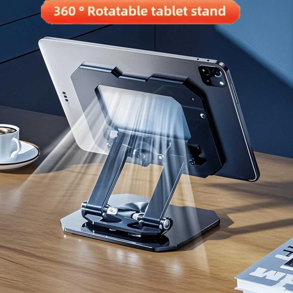 360 Degree Tablet Stand for iPad - Best Phone Accessory for Summer 2026 — 360° Rotating Tablet Stand