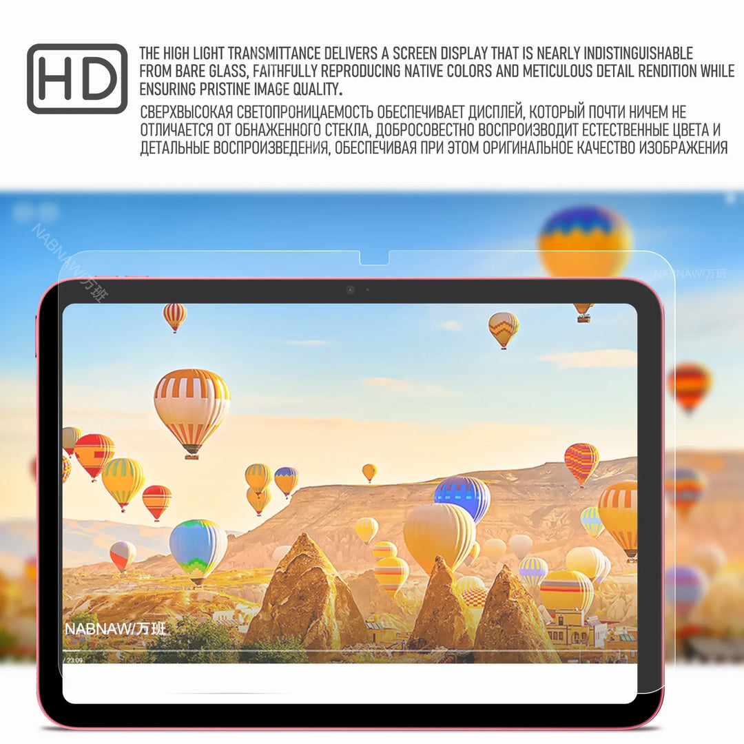 Best iPad 11 Tempered Glass Screen Protector 2025 (A16) - 2-Pack HD