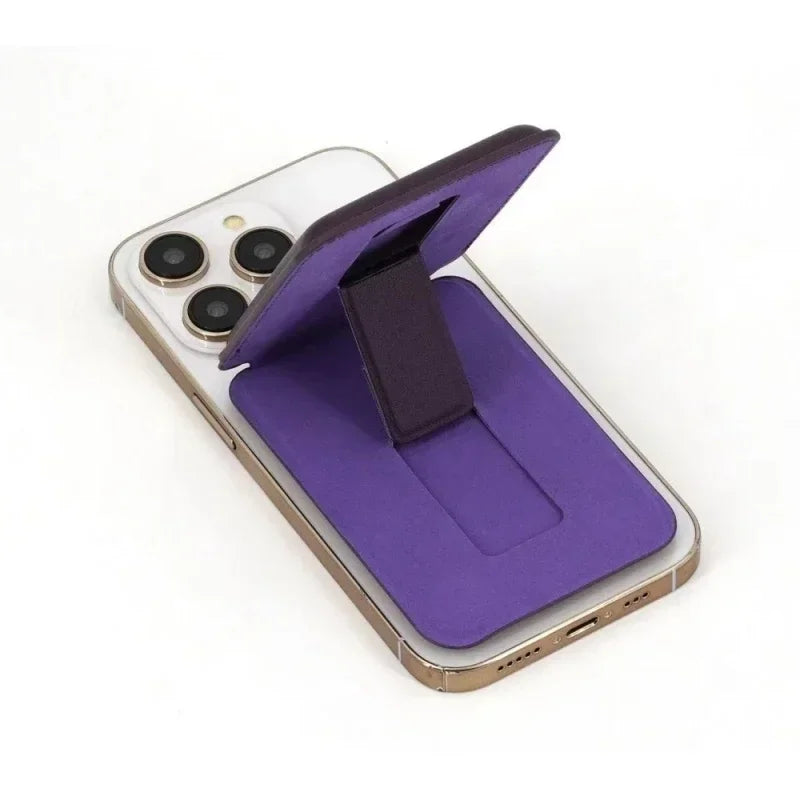 MagSafe Leather Wallet Case for iPhone 12 to 16 Pro Max