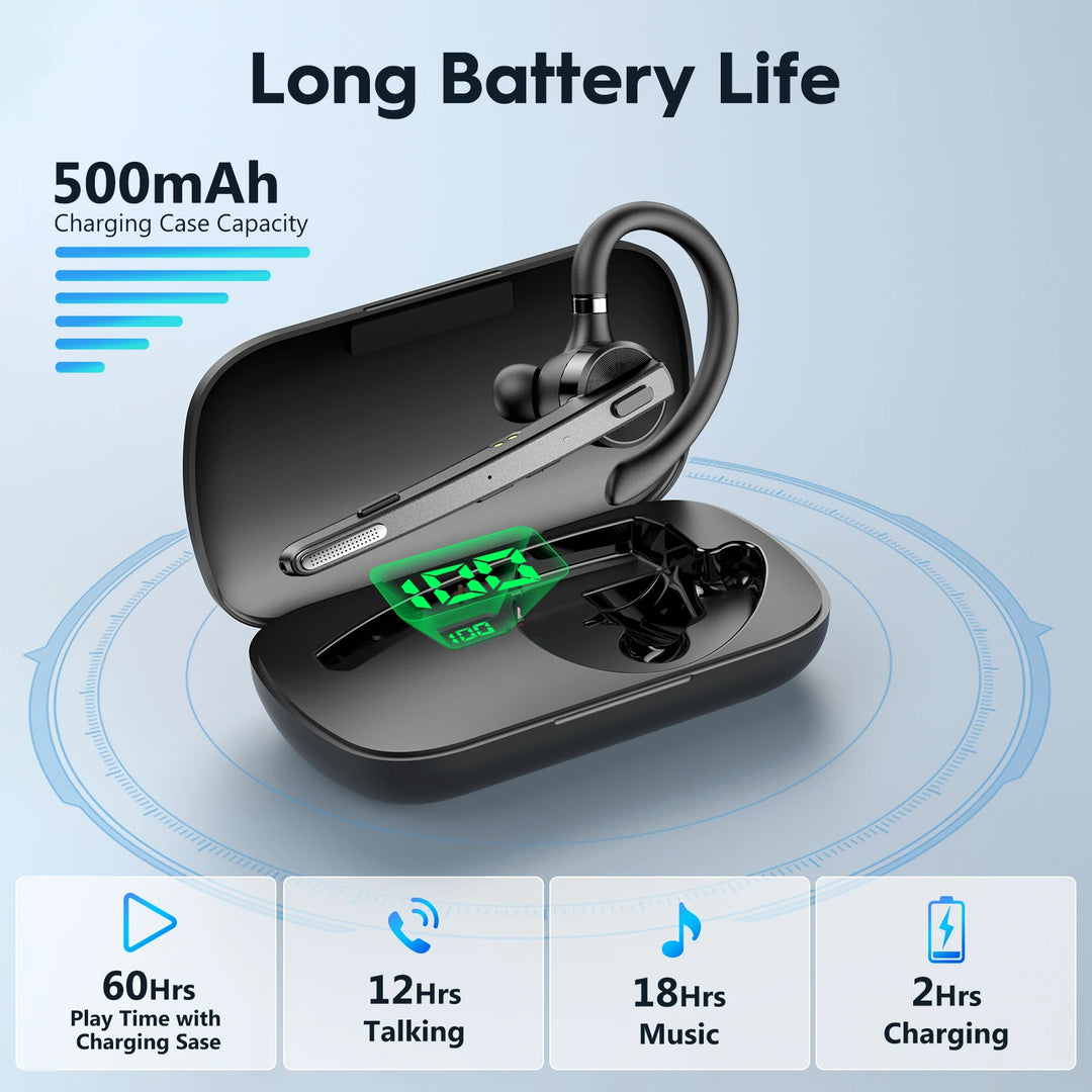 New Bee M53 Bluetooth 5.1 Wireless Headset with Dual Mic