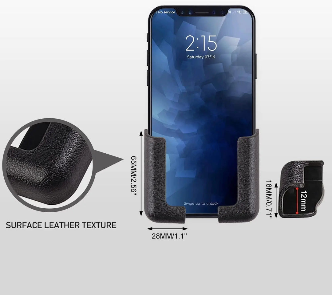 Adhesive Car Phone Holder for Safe and Convenient Mounting