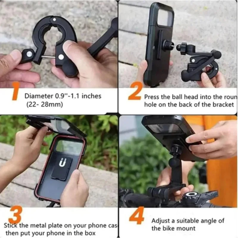 Waterproof Bike Phone Mount