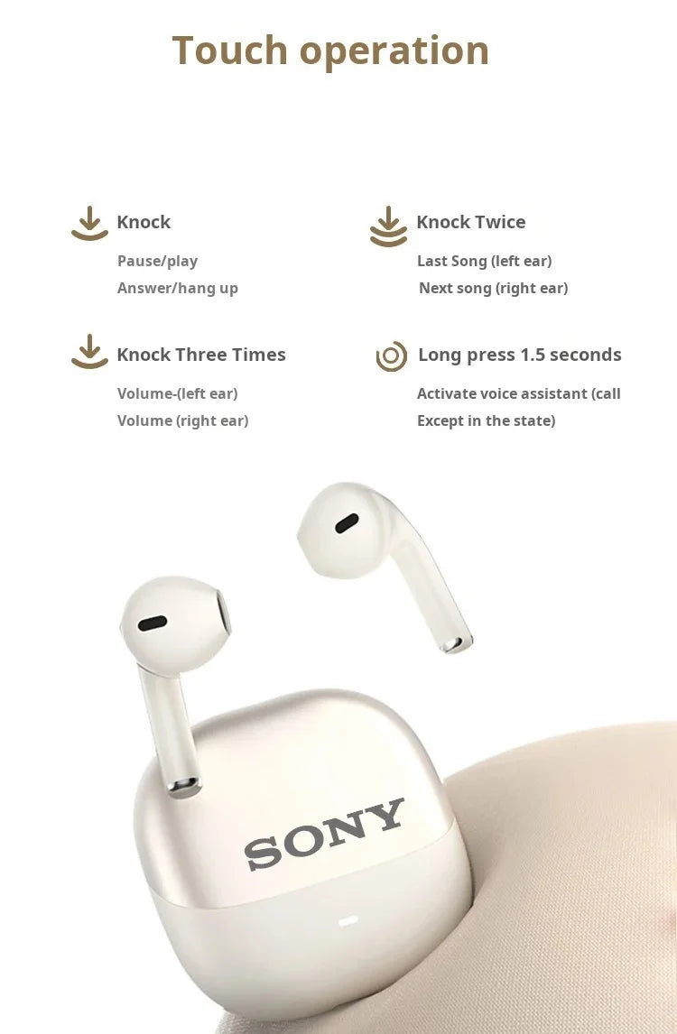 Eoennk Tws Earbuds Noise Canceling Waterproof Bluetooth