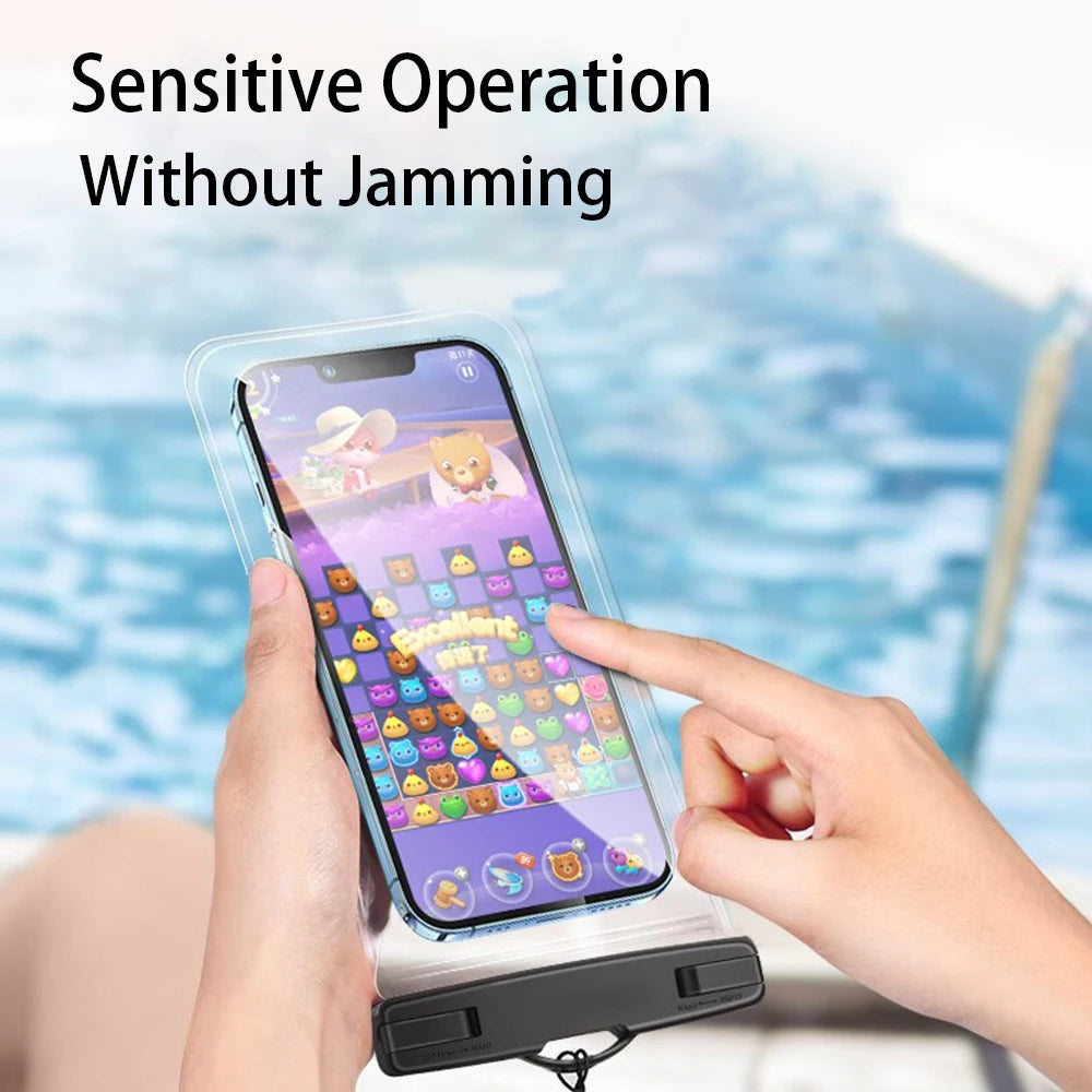 Waterproof Phone Pouch with Lanyard for iPhone & Android | Shop Now!