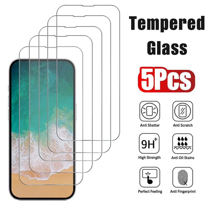 Tempered Glass iPhone Screen Protector for All Models
