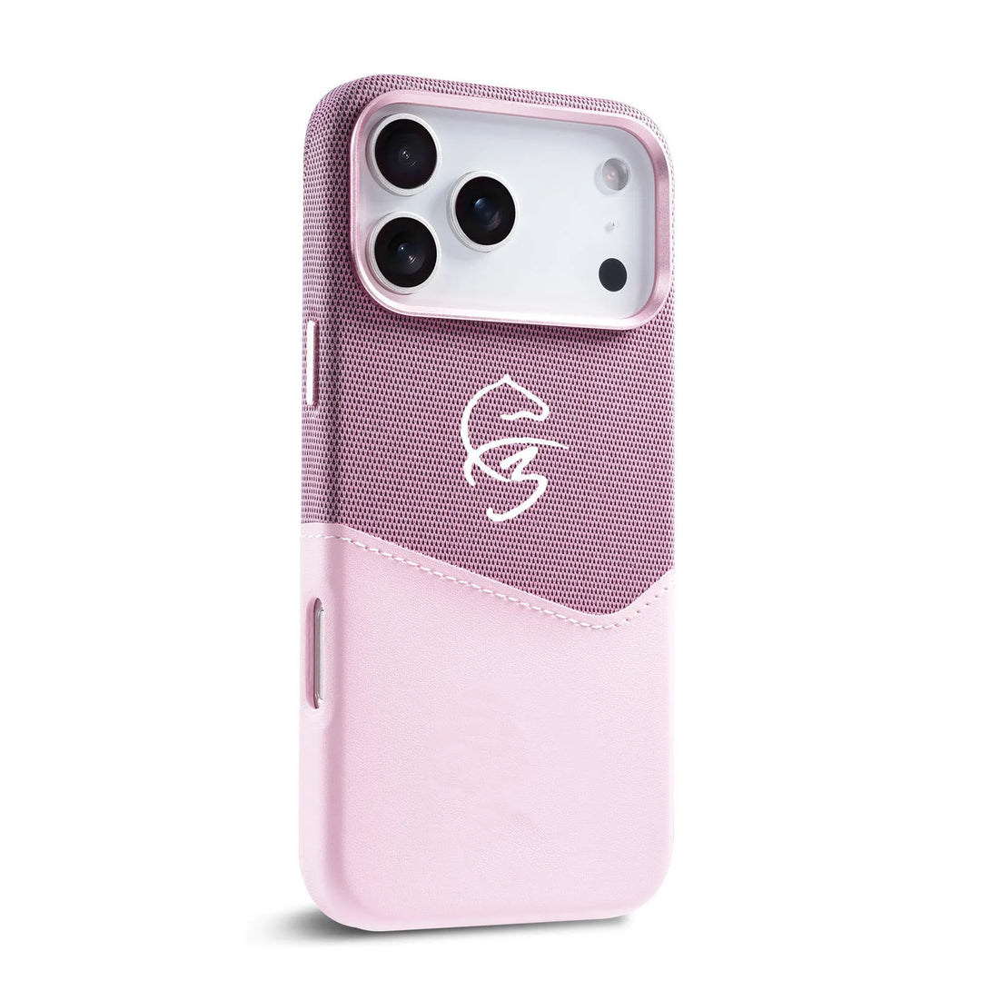 Custom MagSafe Leather iPhone Case with Name