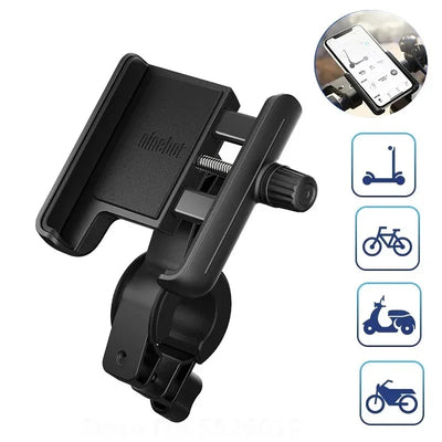 Electric Scooter Phone Mount for Bike & Motorcycle Handlebar