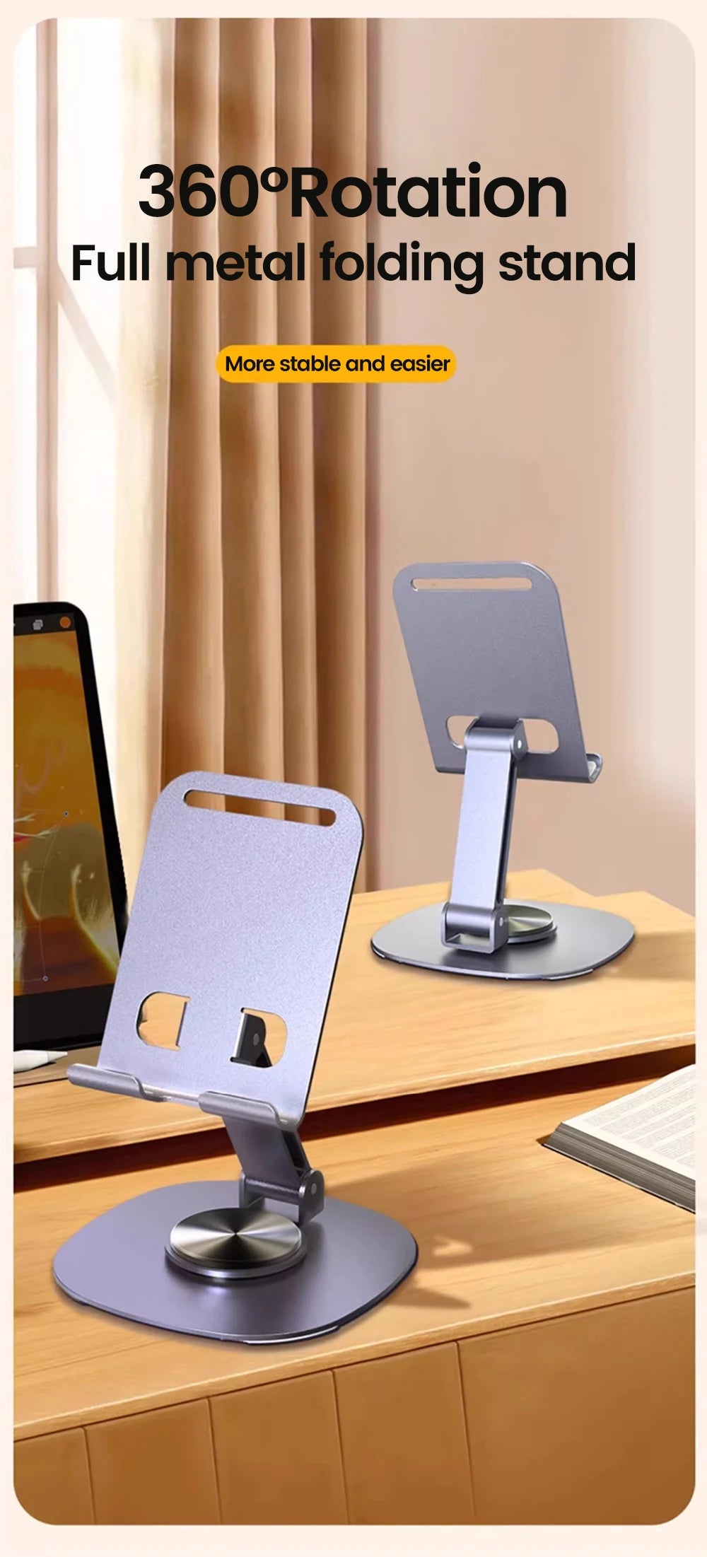 360° Rotating Metal Tablet & Phone Stand - JEFF's Favorite Picks — Magsafe Accessories